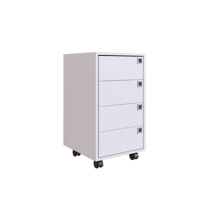 Gaveteiro Office 4 GV Branco