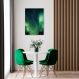 Quadro Aurora Boreal Finlândia 60x43 Sem Moldura