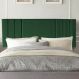 Painel Estofada Grécia 160CM Queen Suede Verde - D A DECOR