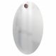 Espelho Decorativo Pen Oval Pendurador Marrom 60x40 cm