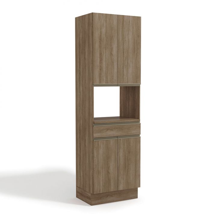 Paneleiro Maxxi 4 Portas 1 Gaveta Nogal