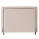 Cabeceira Cama Box Casal Queen Size Maísa 160cm Com Frame Veludo Bege - Desk Design