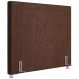 Cabeceira Cama Box Queen 160 cm P05 Atenas Corino Marrom - Lyam Decor