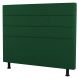 Cabeceira Cama Box Casal King Size Malik 195cm Suede Verde - Desk Design