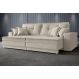 Sofá Palermo 2,40m Retrátil e Reclinável Velosuede Areia - NETSOFAS 