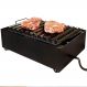 Char Broiler a Gás 8 Caulins Fogareiro Grelha Chapa Hambúrgu