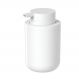 Porta Sabonete Líquido Bold Branco Fosco Dispenser Sabonete 300ml Banheiro Ou