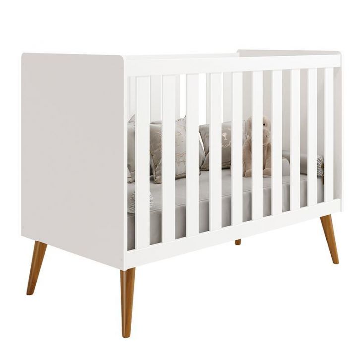 Berço Americano Isis Branco - Reller Móveis