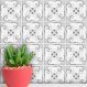 Adesivos de Azulejos Ladrilhos Hidráulicos Modelo 101-20x20cm