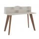 Escrivaninha Sofia Off White e Cedro