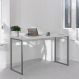 Mesa Home Office Escrivaninha Shine 1,00 Cinza