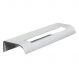 Puxador para Móveis Thin Reto Alumínio Branco 125mm Aluminium Decor