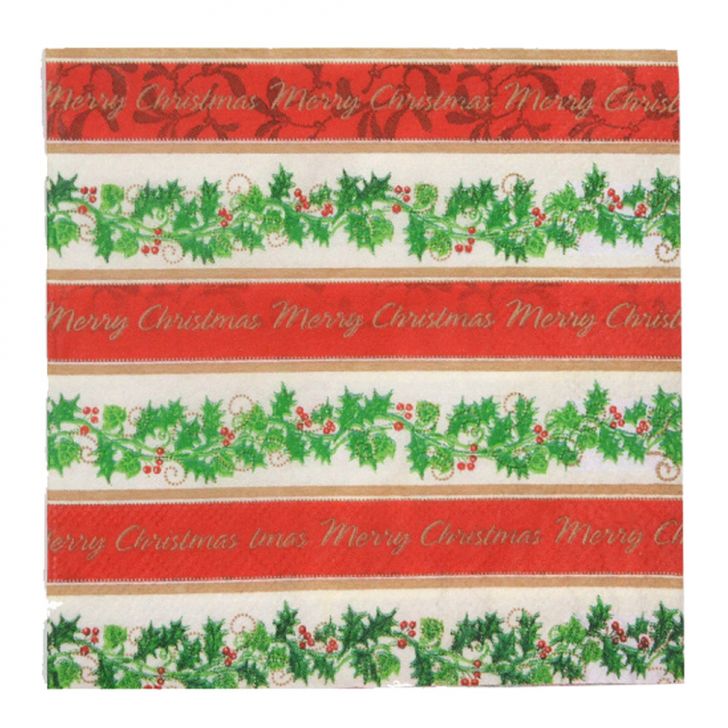 Guardanapo de Papel Natal Colorido