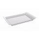 Bandejas Multiuso Transparente Cor Neutra 34x21 Com Bordas