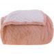 Manta com Mangas Sherpa Dupla Face Toque Flannel 135x170cm