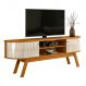 Rack para TVs de 75 Polegadas Leicester Cinamomo Off White
