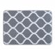 Tapete de Banheiro Resort Weekend Chumbo 70cm x 50cm Home Design Corttex