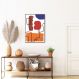 Quadro Contemporaneo Bohemian Lines 100x70 Filete Marrom