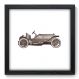 Quadro Decorativo - Carro Vintage - 128qdvp