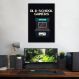 Quadro Arcade Old School Gamer 60x43 Filete Preto