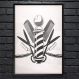 Quadro Decorativo Barbearia 5-24x34Cm