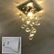 Lustre Chuva de Cristais para Lavabo e Hall Social 20cm