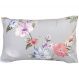 Jogo de Fronha Microfibra Estampada 47x70cm Lilás Flores
