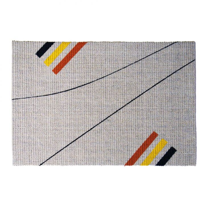 Tapete Capacho Pintado 45x75 cm Areia 141026 Apaeb