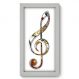 Quadro Decorativo - Clave de Sol - 041qdgb