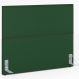 Cabeceira Cama Box Casal Com Tachas 140 cm Vicenza L02 Suede Verde Musgo - Lyam Decor