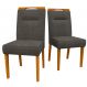 Conjunto com 2 Cadeiras Italia Linho Grafite e Ype