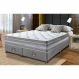 Conjunto Cama Box Queen de Molas Ensacadas Cama inBox Select Euro Soft 158x198x71 Cinza