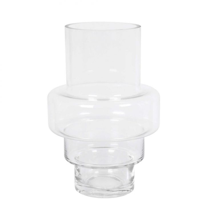 Vaso Decorativo Círculos Transparente