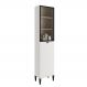 Paneleiro 2 Portas 5 Prateleiras Lótus Carraro Branco