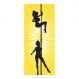 Adesivo Decorativo de Porta - Pole Dance - 670cnpt Auto Colante