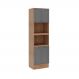 Torre Quente 2 Fornos Milla Nog/Cinza 70cm Carraro
