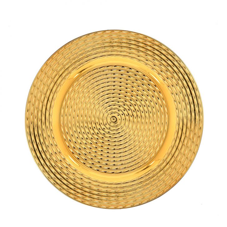 Sousplat Natal II Dourado