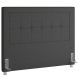 Cabeceira Cama Box Casal King 195 cm P05 Atenas Linho Cinza Escuro - Lyam Decor
