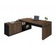 Image of Mesa de Escritório Executivo 1 PT Marrom e Preta AR740TA65VIWMOB