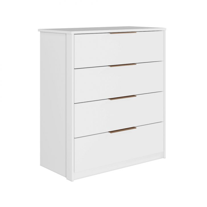 Cômoda Alia 4 Gavetas Branca