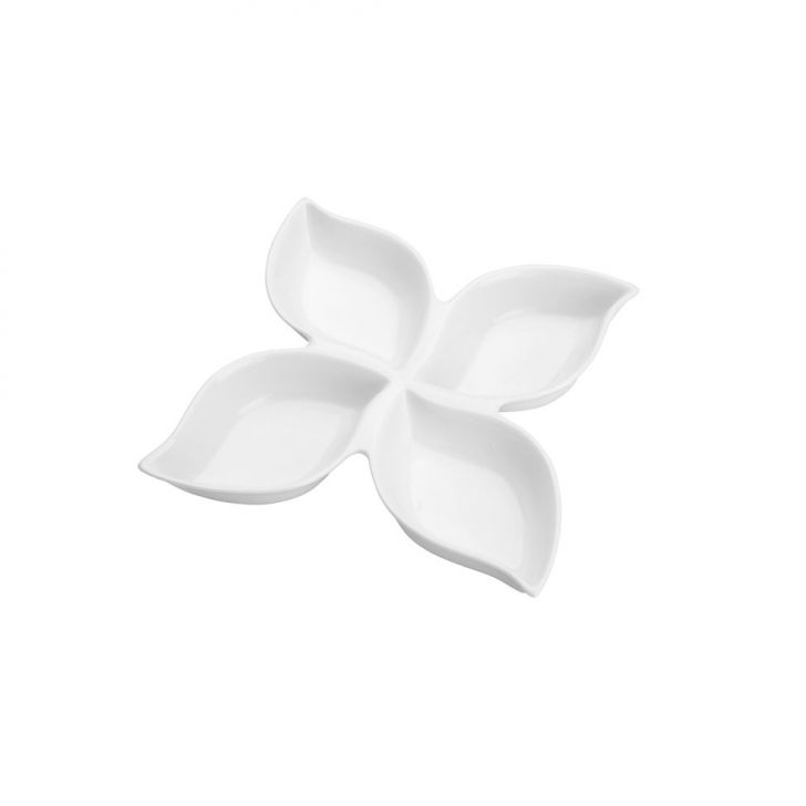 Petisqueira Azaléia Branca 4x19x19 Cm