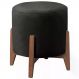Puf Puff Para Sala Lhor Corano Preto RM