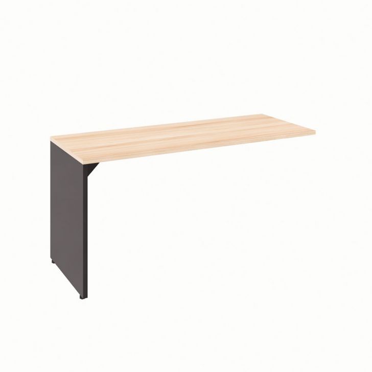 Mesa Dinâmica Shelf Calvi e Preta 150 cm