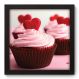 Quadro Decorativo - Cupcake - 122qdcp