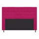 Cabeceira Estofada Dama 160 cm Queen Size Com Botonê Suede Pink - Amarena Móveis