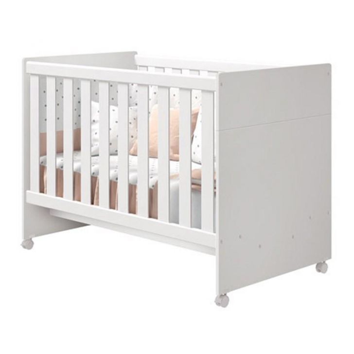 Berço Mini Cama Katatau Flex Branco Brilho - Reller Móveis