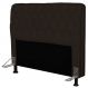 Cabeceira Paris Para Cama Box Casal 140cm Paris Corino Marrom - JS Móveis
