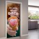 Adesivo de Porta Que Seu Dia Seja Mais Doce-63X210Cm