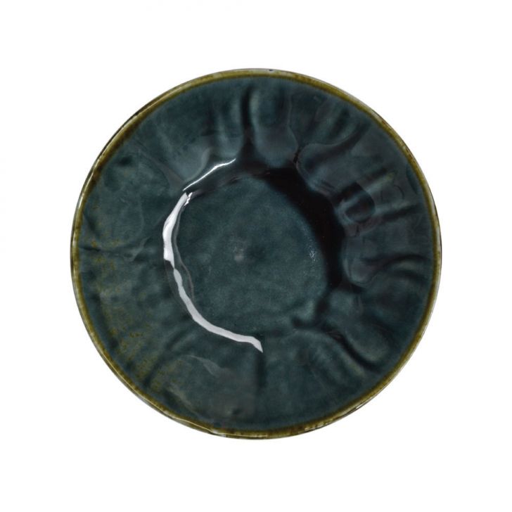 Prato Fundo Orgânico Cobalto 21 cm