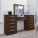 Conjunto Para Quarto De Cômodas E Penteadeira Pétala Malbec